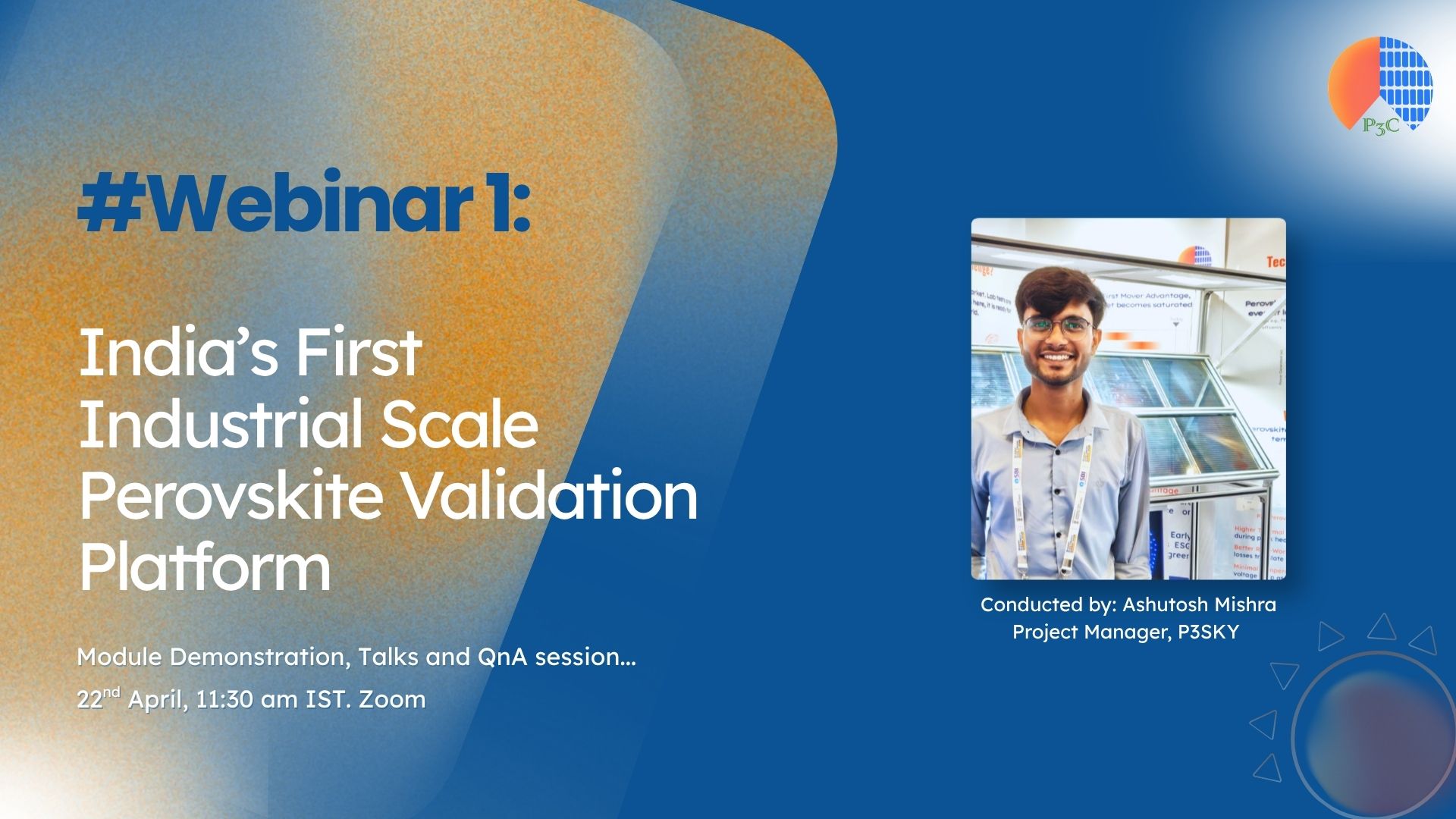 Webinar - Perovskite Validation Platform
